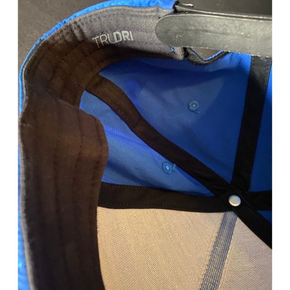 Fox Racing Adjustable Blue Snapback Yupoong SAMPLE Not For Resale Hat Cap TruDri - Picture 5 of 6